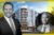 Urban Catalyst CEO Erik Hayden and San Jose housing director Erik Soliván with a rendering of plans for 470 West San Carlos Street
