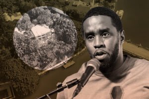 Sean “Diddy” Combs with 1 Star Island Drive in Miami Beach