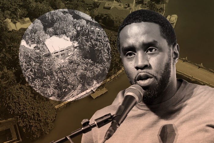 Sean “Diddy” Combs with 1 Star Island Drive in Miami Beach 