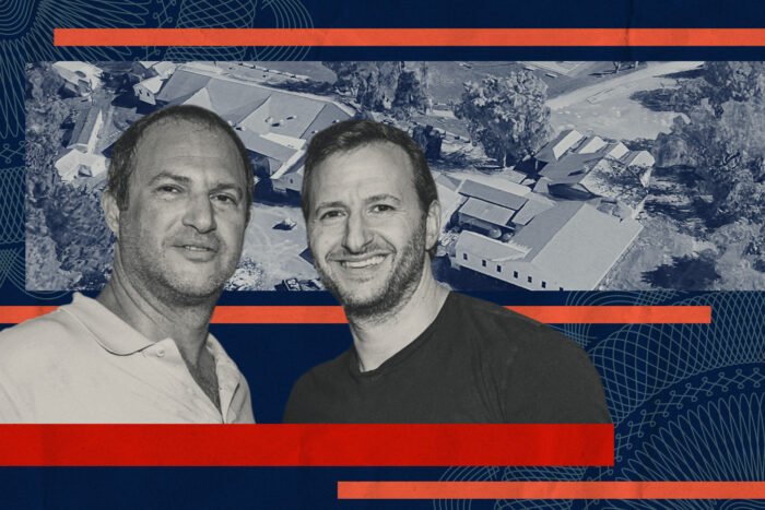 Michael and David Shabsel with Camp Achim