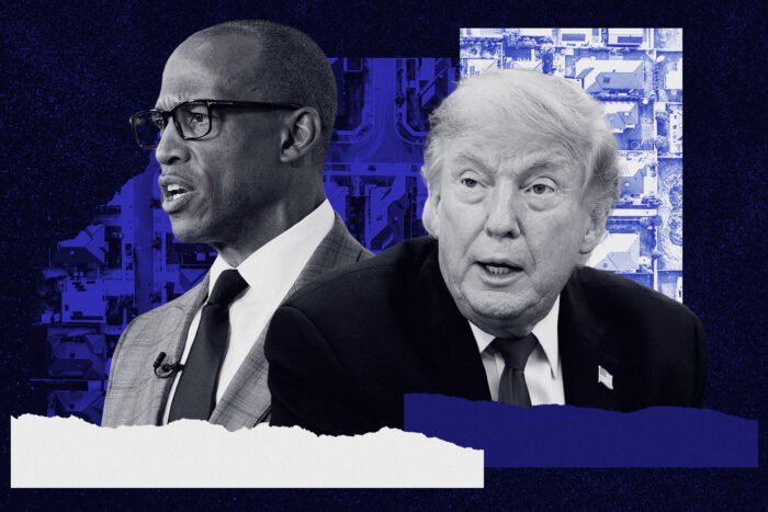 HUD secretary Scott Turner and President Donald Trump