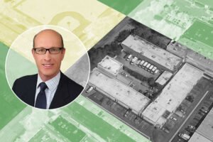 Stevenson Real Estate Services president David Stevenson and 4728 San Fernando Road in Glendale