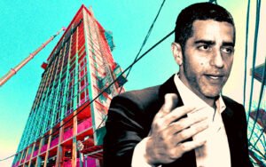 Namdar Group CEO Joel Namdar with 35 Cottage Street in Jersey City, NJ