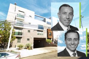 Marcus & Millichap’s Rabbie Banafsheha and Tony Azzi with 11925 Kling Street