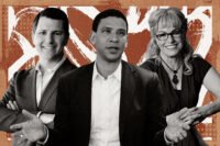 Zillow CEO Jeremy Wacksman, Compass CEO Robert Reffkin and MRED CEO Rebecca Jensen