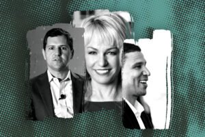 Zillow's Jeremy Wacksman, MRED's Rebecca Jensen and Compass' Robert Reffkin
