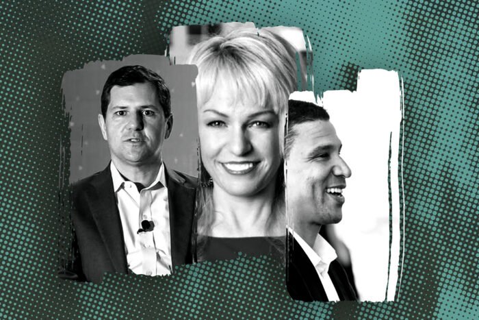 Zillow's Jeremy Wacksman, MRED's Rebecca Jensen and Compass' Robert Reffkin