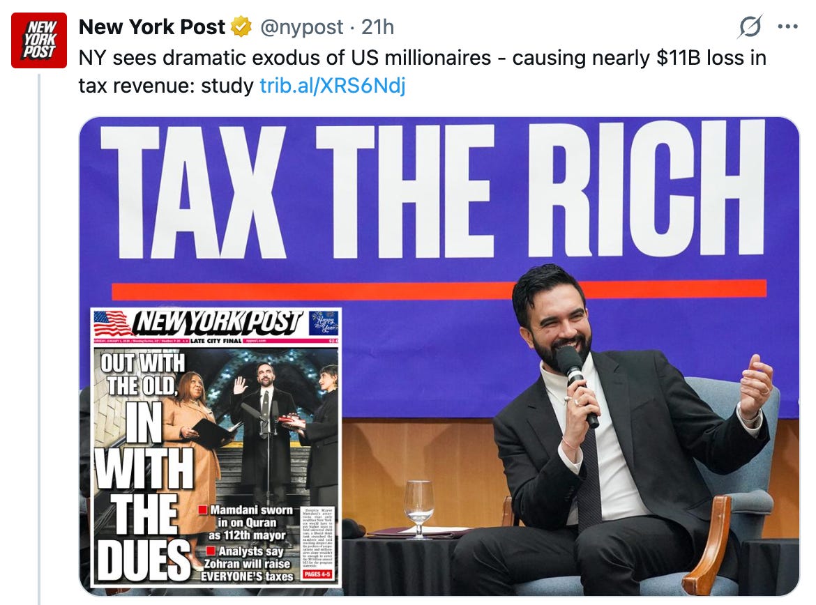 NYP tweet