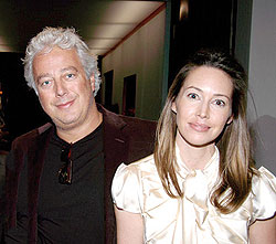 Developer Aby Rosen, left, married Serena Boardman’s younger sister, Samantha, right, in 2005.